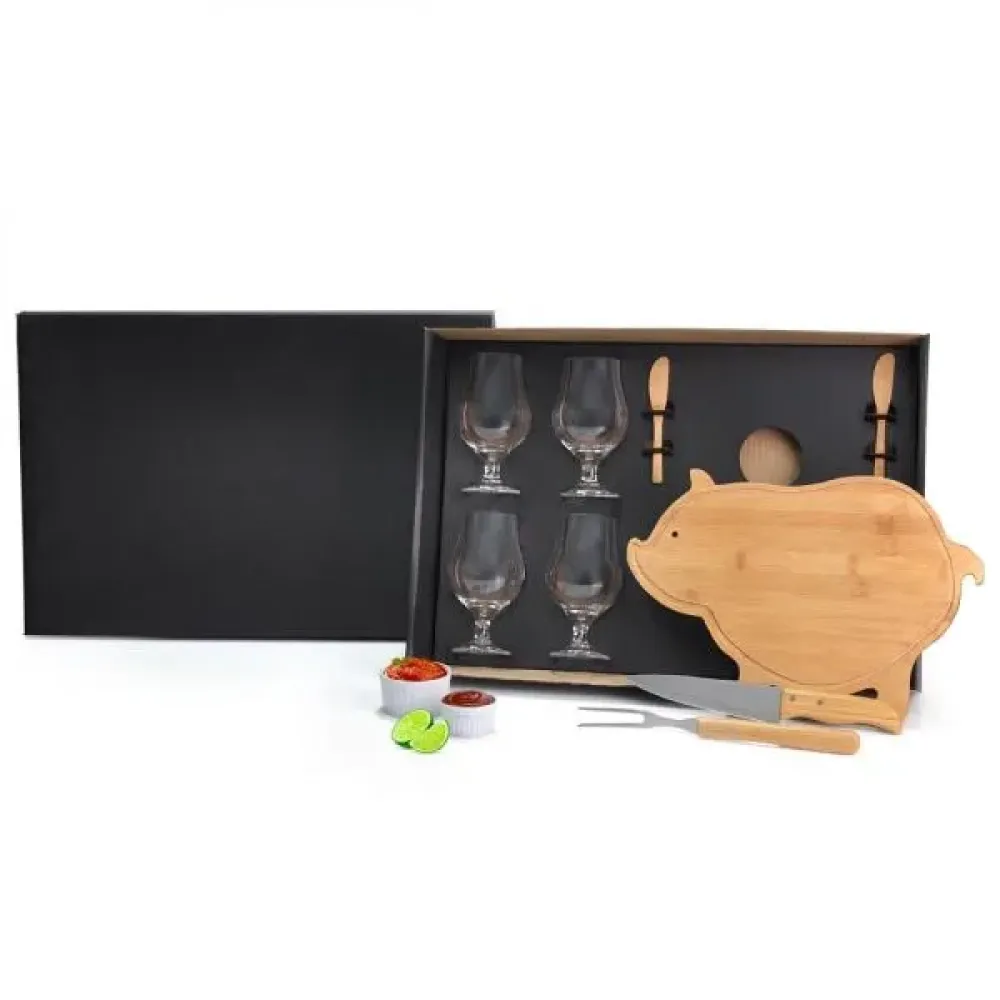 KIT CHURRASCO, PETISCO E CERVEJA - 11 PÇS-KT-9038D