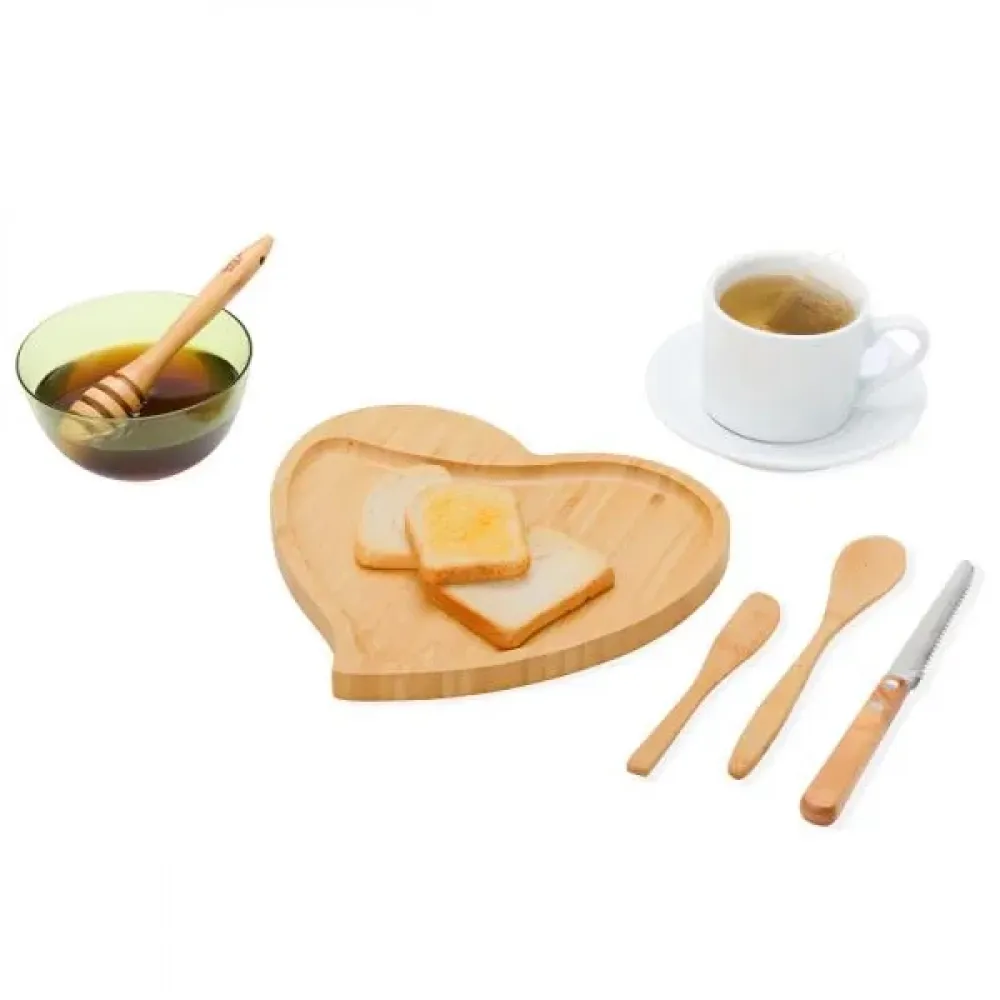 KIT PARA CAFÉ DA MANHÃ - 8 PÇS