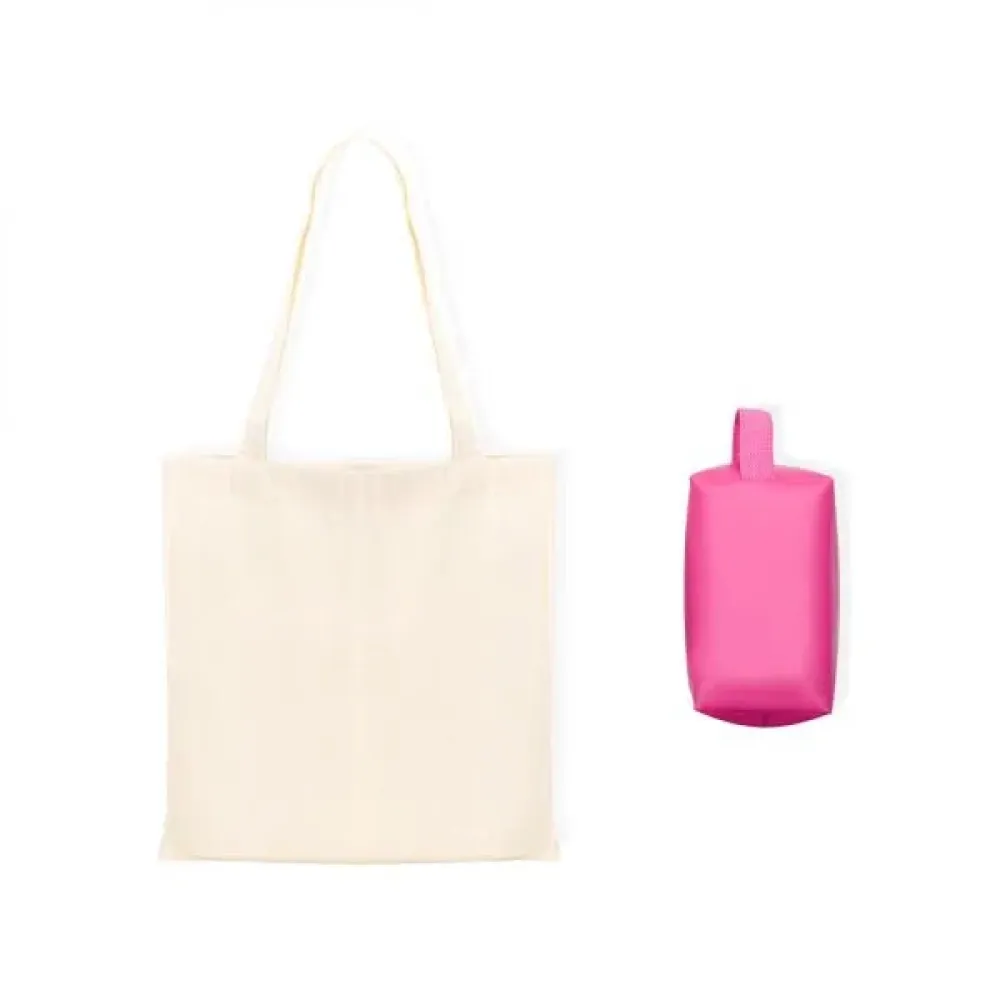KIT SACOLA/ECOBAG E NECESSAIRE - 2 PÇS