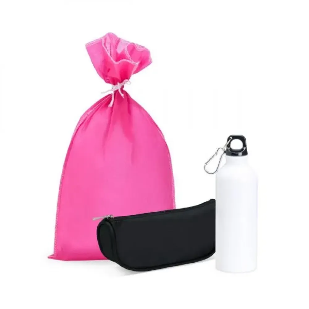 KIT GARRAFA E NECESSAIRE - 2 PÇS-KT-90415