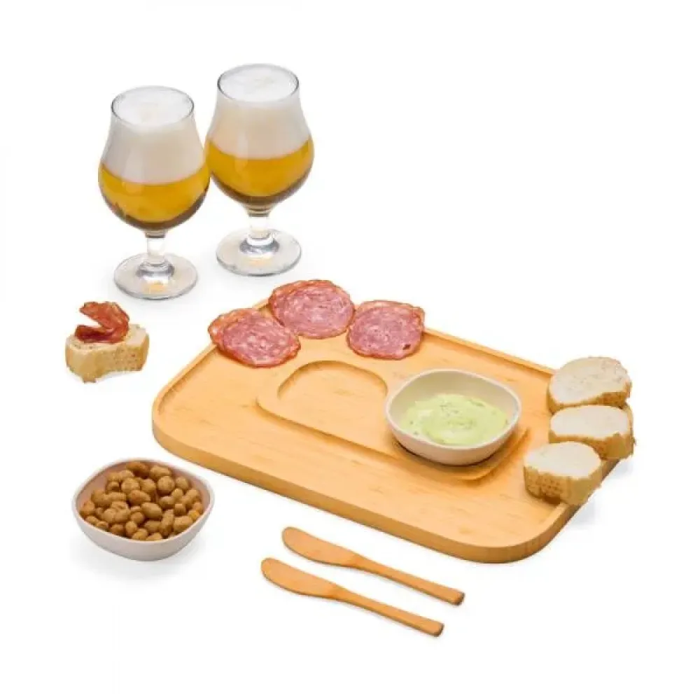 KIT PETISCO E CERVEJA - 7 PÇS