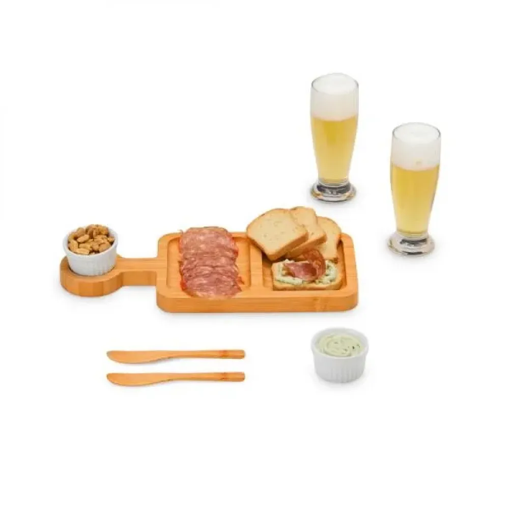 KIT PARA PETISCO / CERVEJA - 7 PÇS