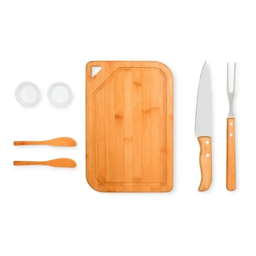 KIT PARA CHURRASCO - 7 PÇS