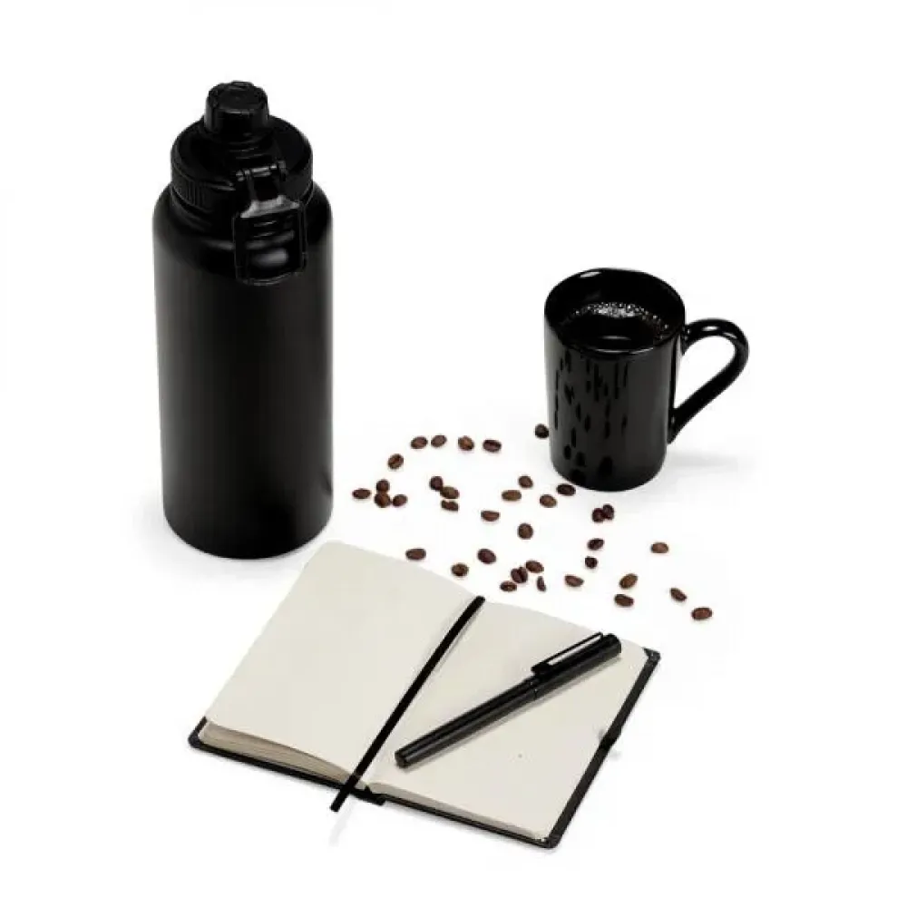 KIT GARRAFA E ACESSÓRIOS - 4 PÇS