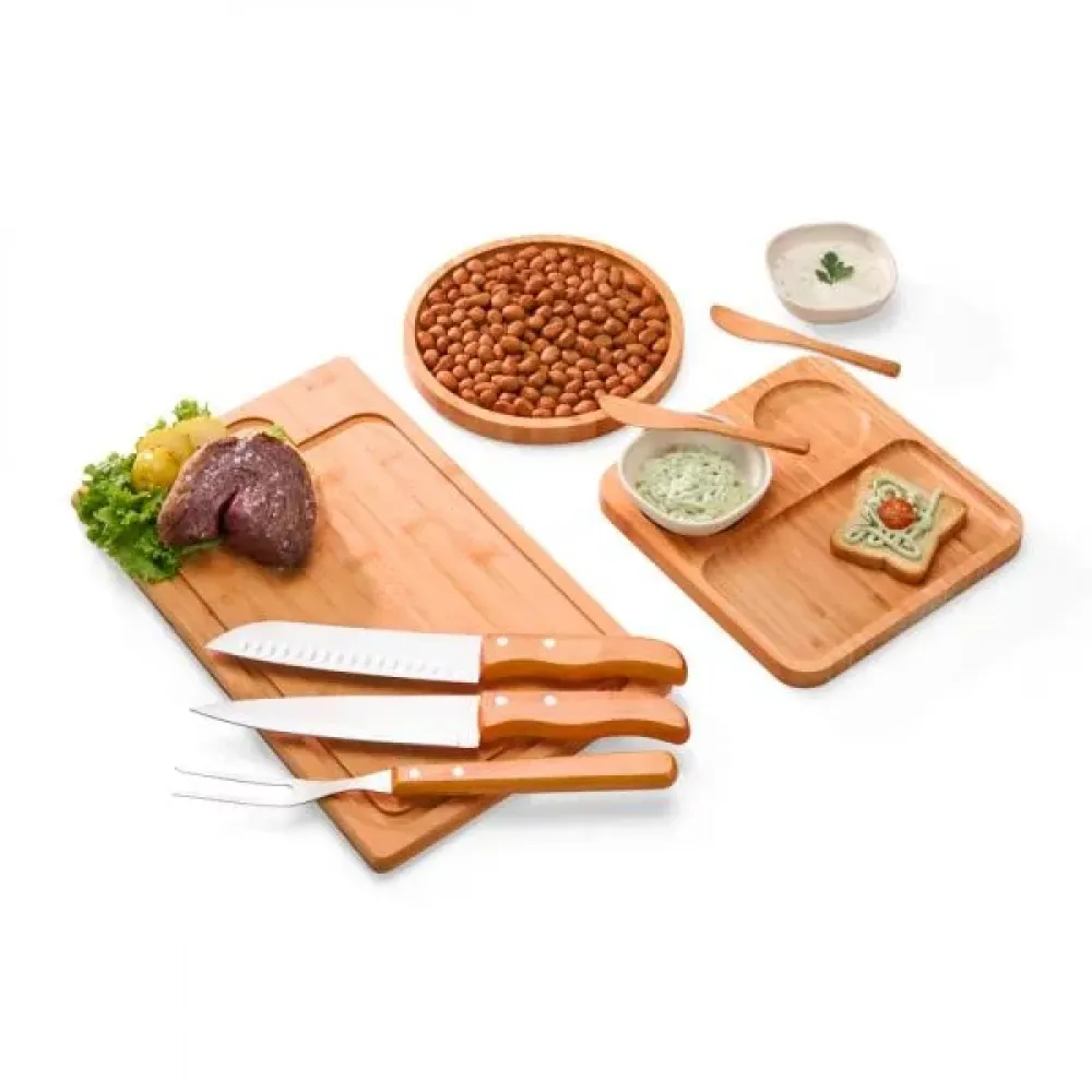 KIT PARA CHURRASCO/PETISCO - 10 PÇS
