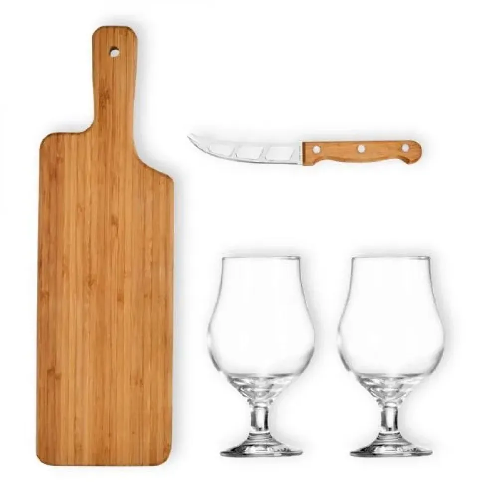 KIT PETISCO E CERVEJA - 4 PÇS