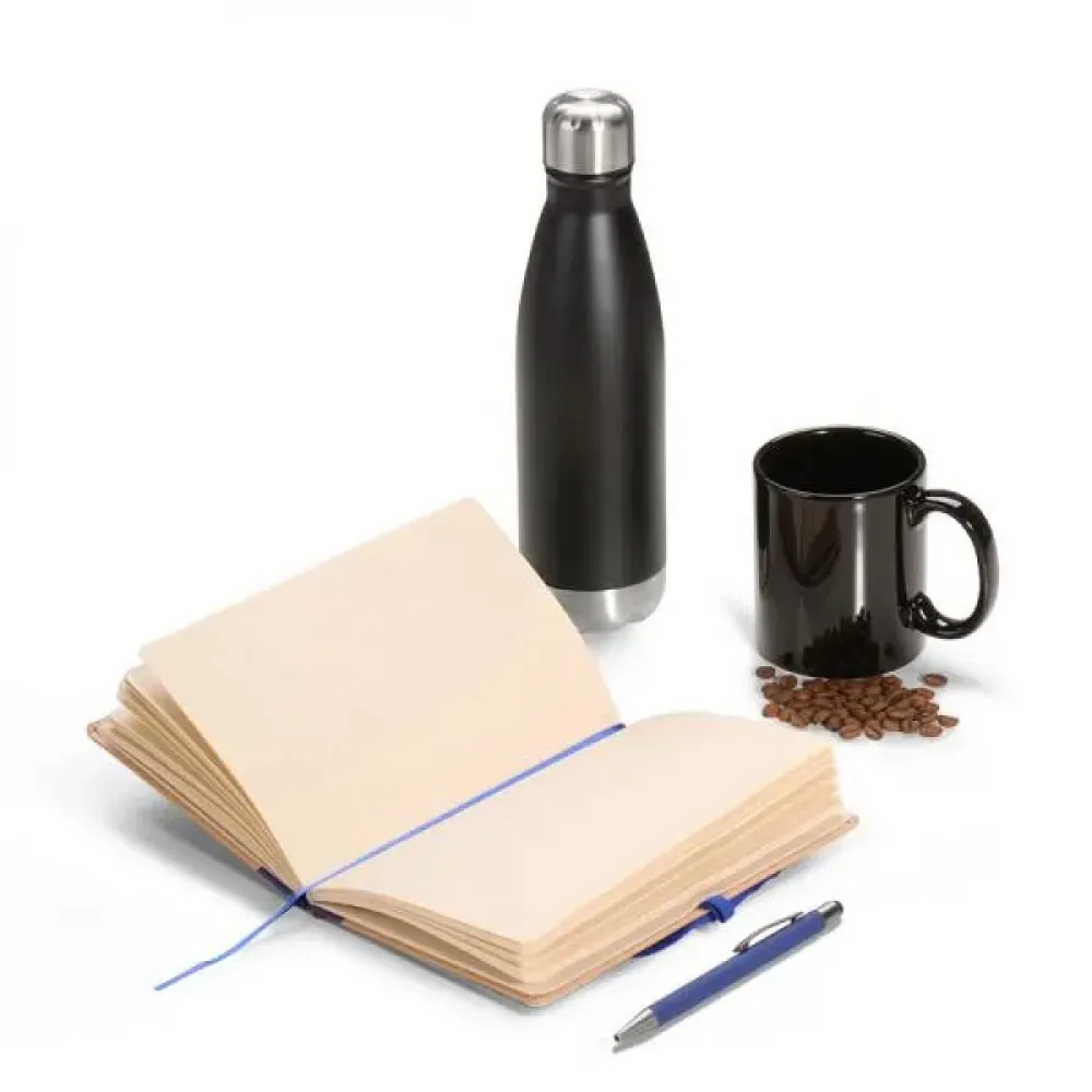 KIT ESCRITÓRIO - AZUL - 4 PÇS