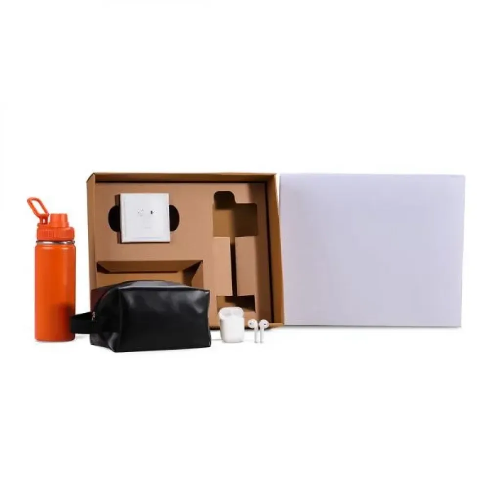 KIT GARRAFA, NECESSAIRE E FONE - 3 PÇS-KT-90534-BCO
