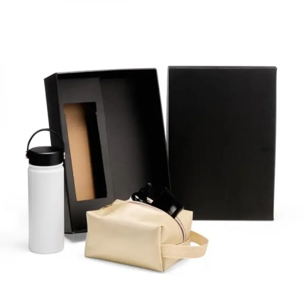 KIT NECESSAIRE E GARRAFA - 2 PÇS-KT-90539