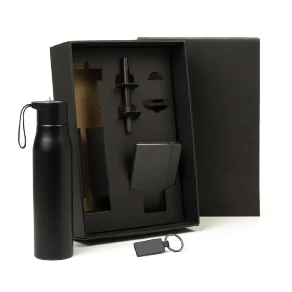 KIT GARRAFA E ACESSÓRIOS - 4 PÇS