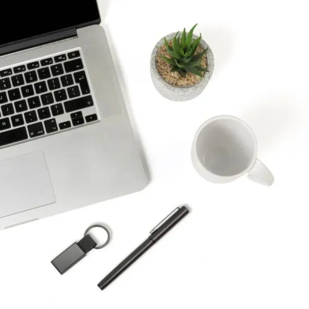 KIT CANECA, CANETA E CHAVEIRO - 3 PÇS