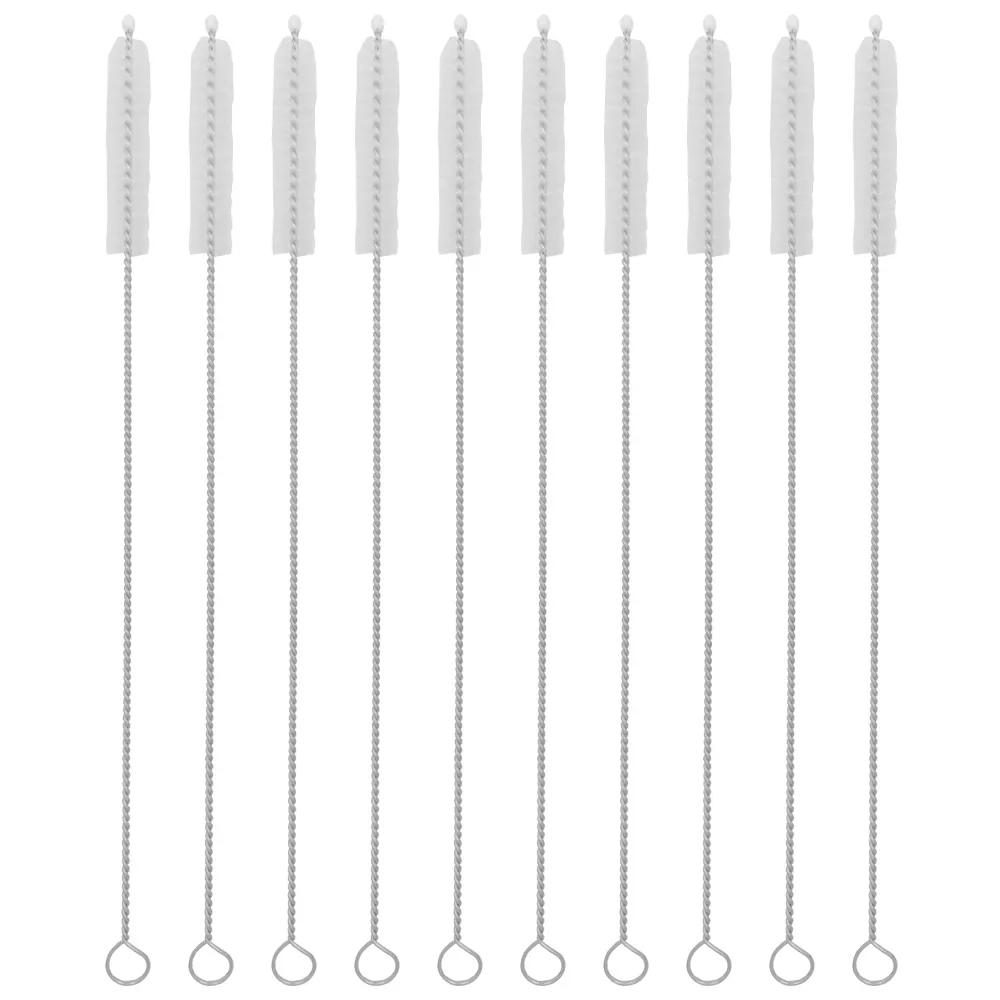 Kit 10 Escovas Para Canudos Reutilizáveis -PA-215+E10