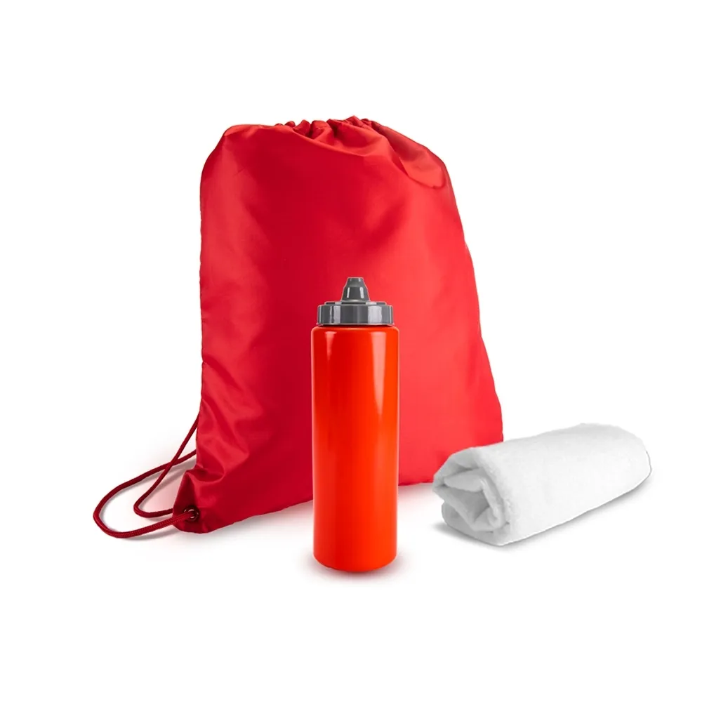 Kit Academia VERMELHO-BG027-VM