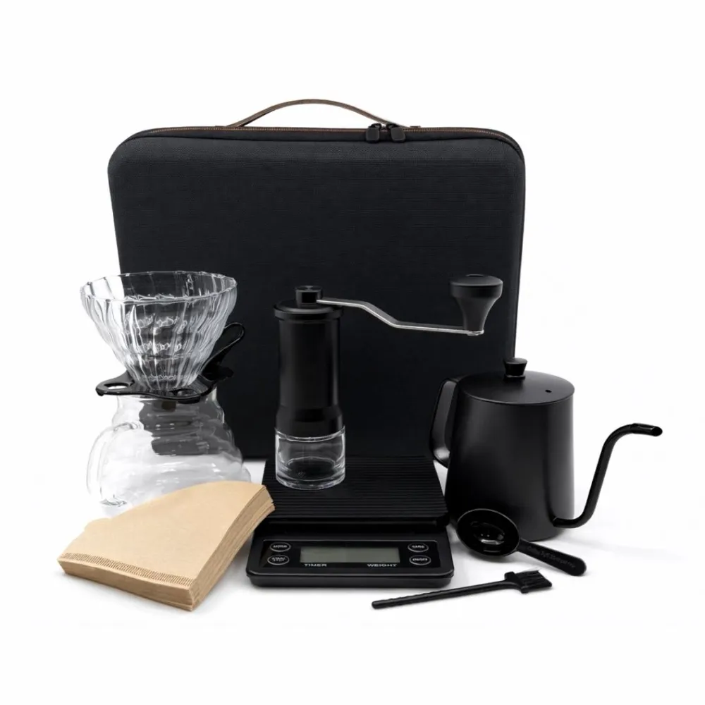 Kit Barista 8 peças com Maleta de transporte