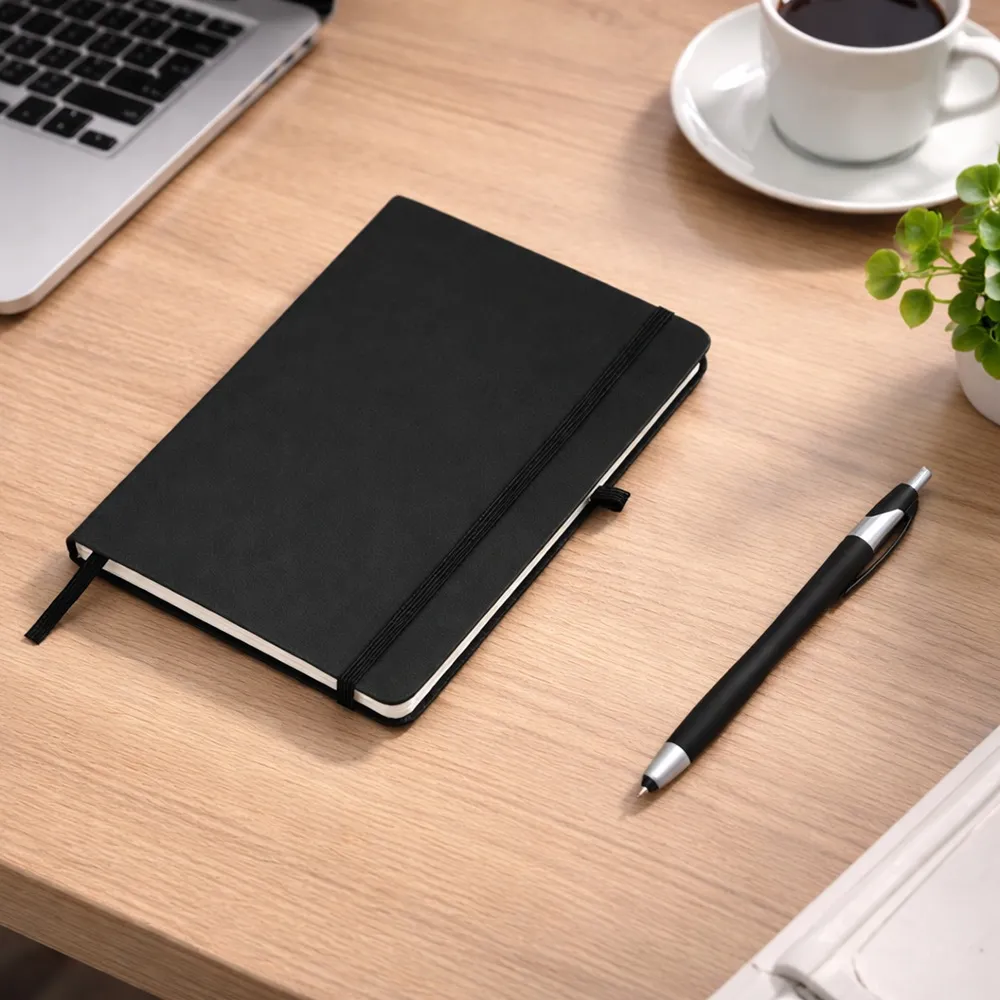 Kit Boas Vindas Corporativo Moleskine A6 e Caneta