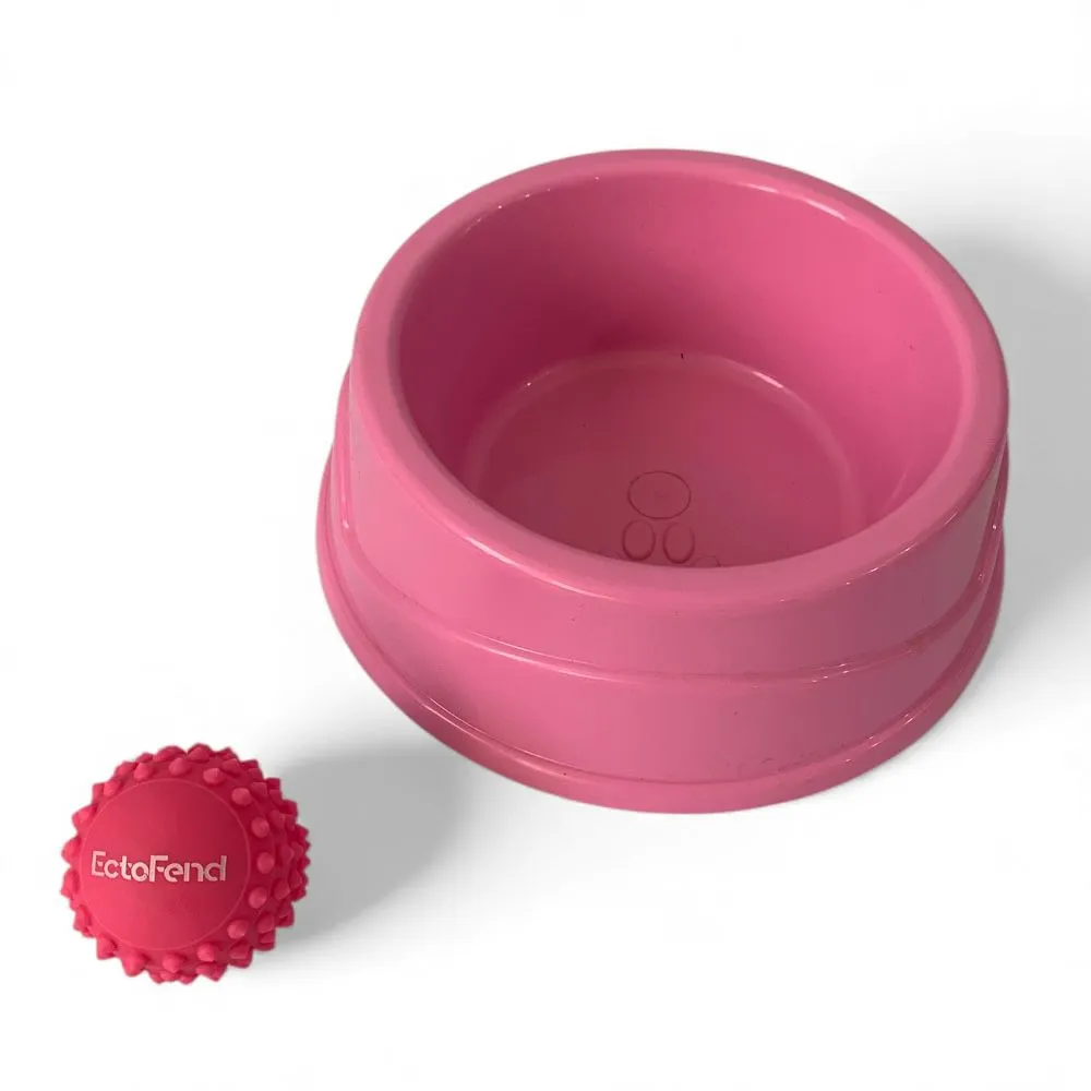 Kit Comedouro e Bolinha