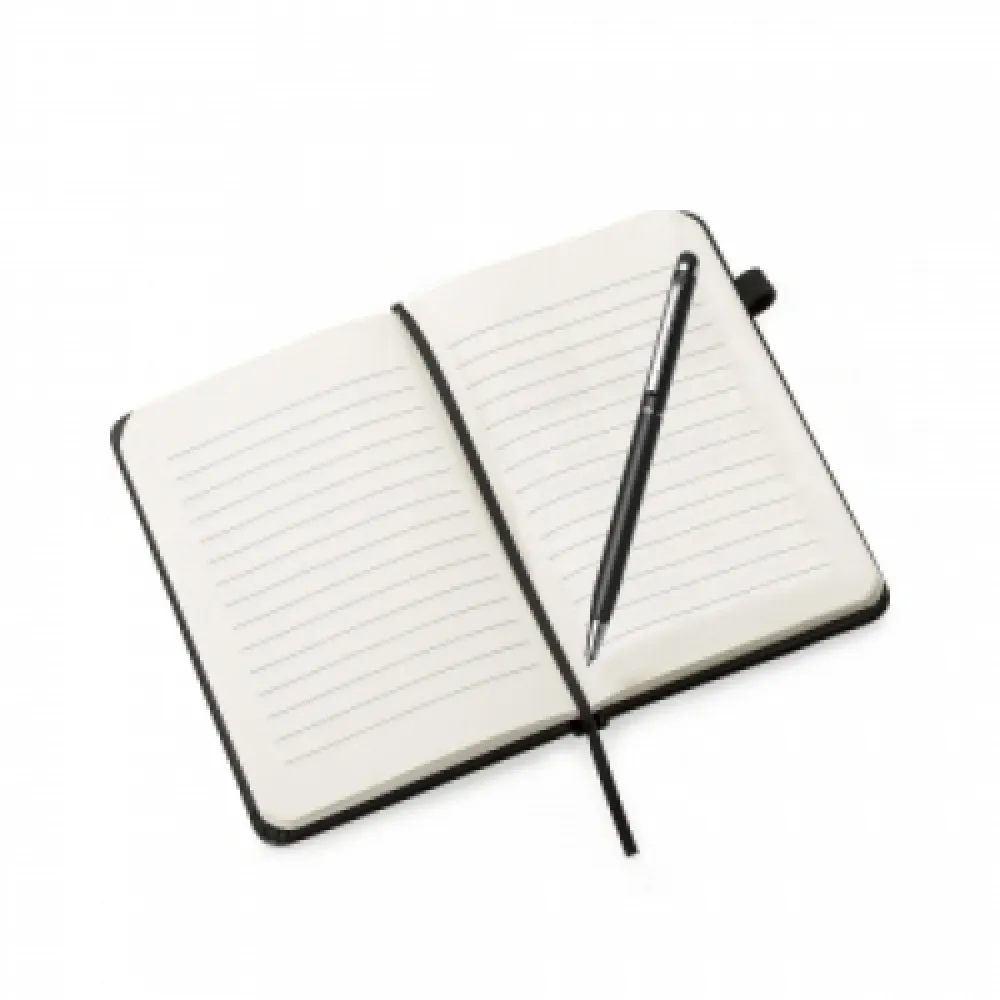 #Kit Caderneta tipo Moleskine com Caneta