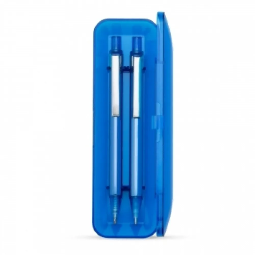 #Conjunto Caneta e Lapiseira Semimetal