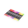 Kit Canetinhas Ponta Dupla 24 Cores