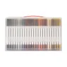 Kit Canetinhas Ponta Dupla Com 120 Cores
