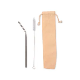 Imagem do produto Kit Canudo de Metal com Escova de Limpeza