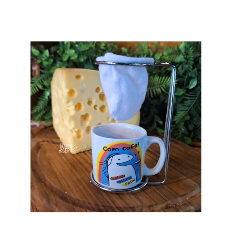 Kit Coador + xicara porcelana-25092MD