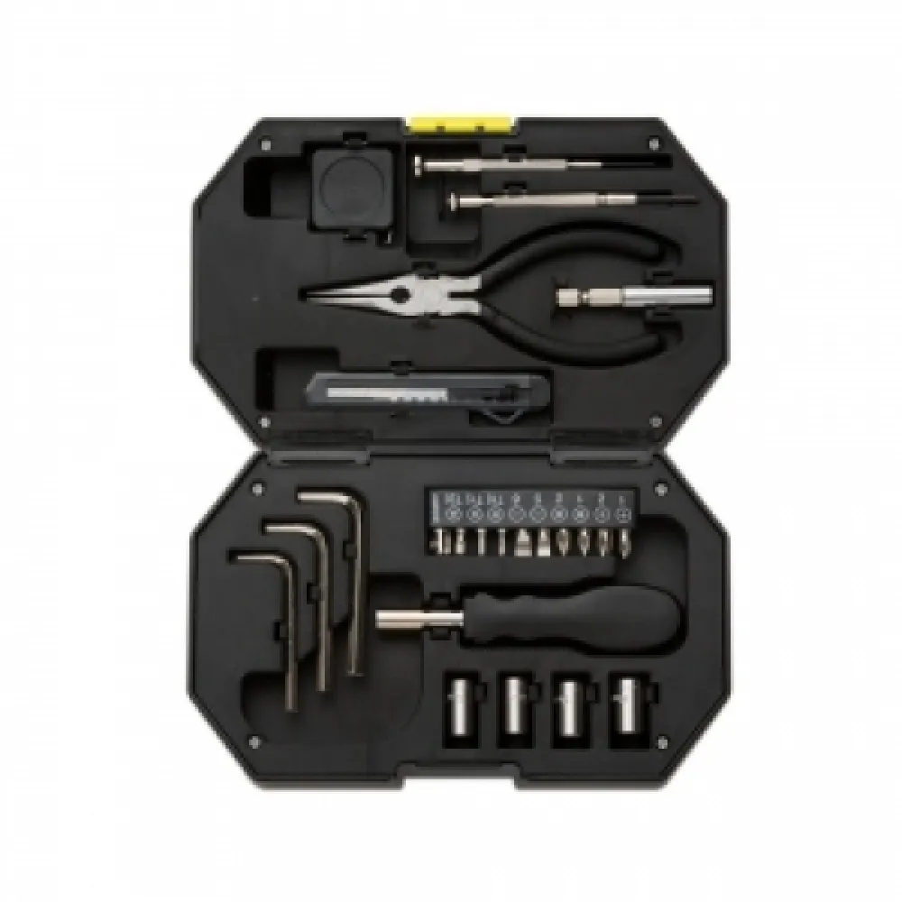 #Kit Ferramenta 24 Peças com Lanterna