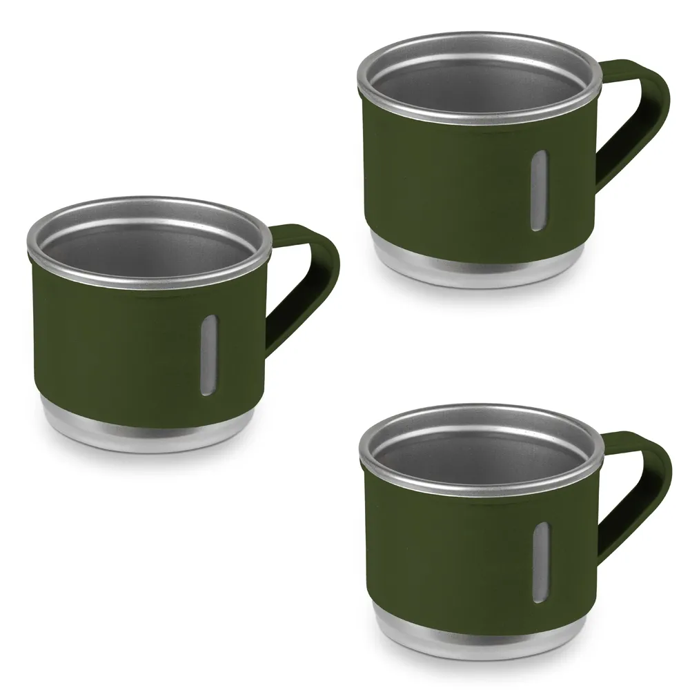 Kit Garrafa Térmica VERDE