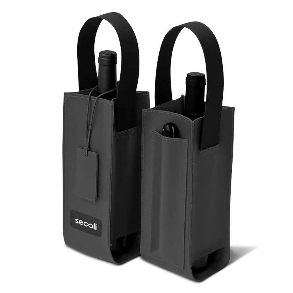 Kit Porta Garrafa com Alças Redondas