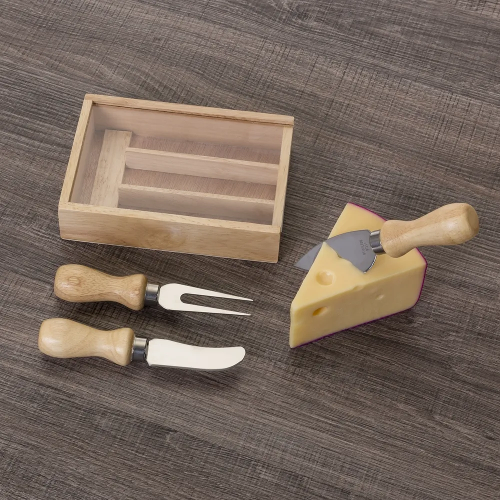 #Kit Queijo 3 Peças