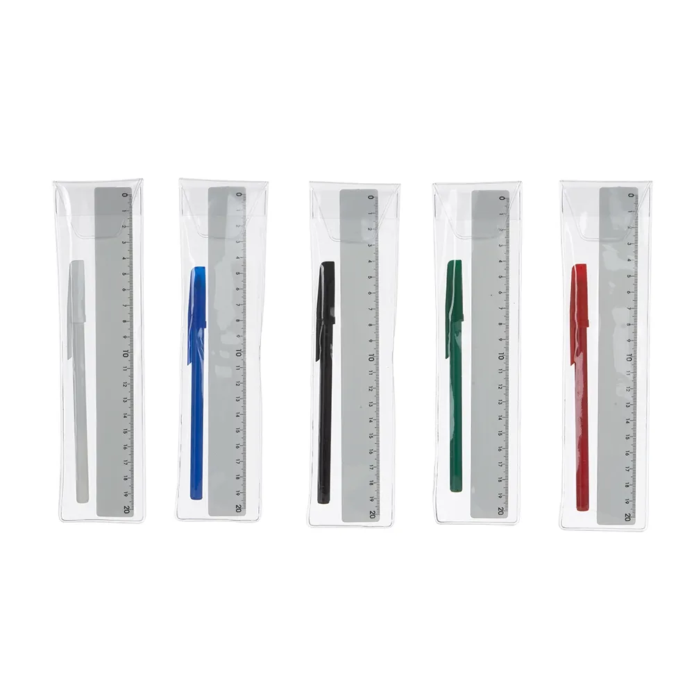 #Kit Caneta e Régua