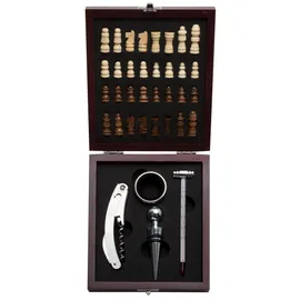 Imagem do produto Kit Vinho Xadrez 4 peças