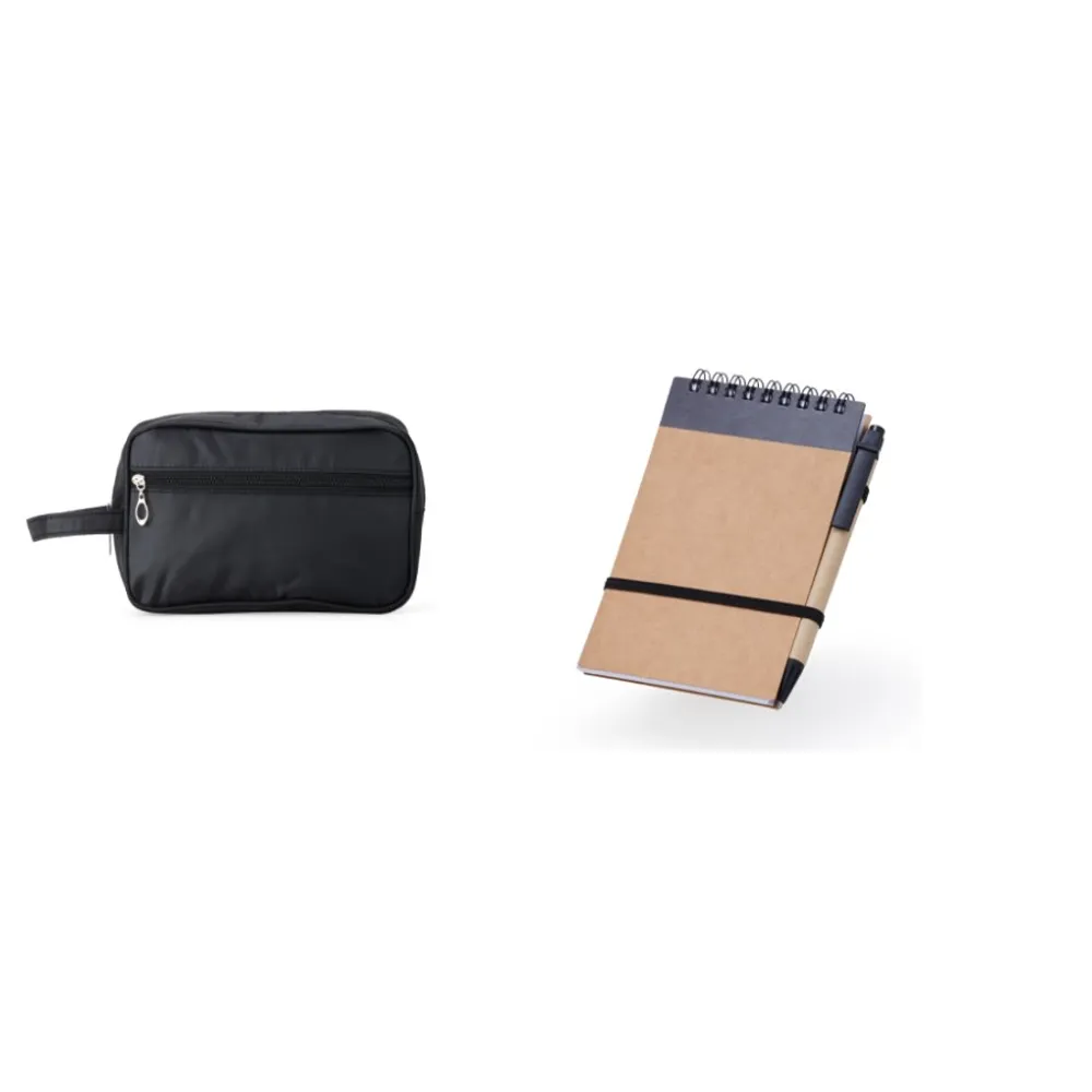 Kit bloco anotações + necessaire-1710CB