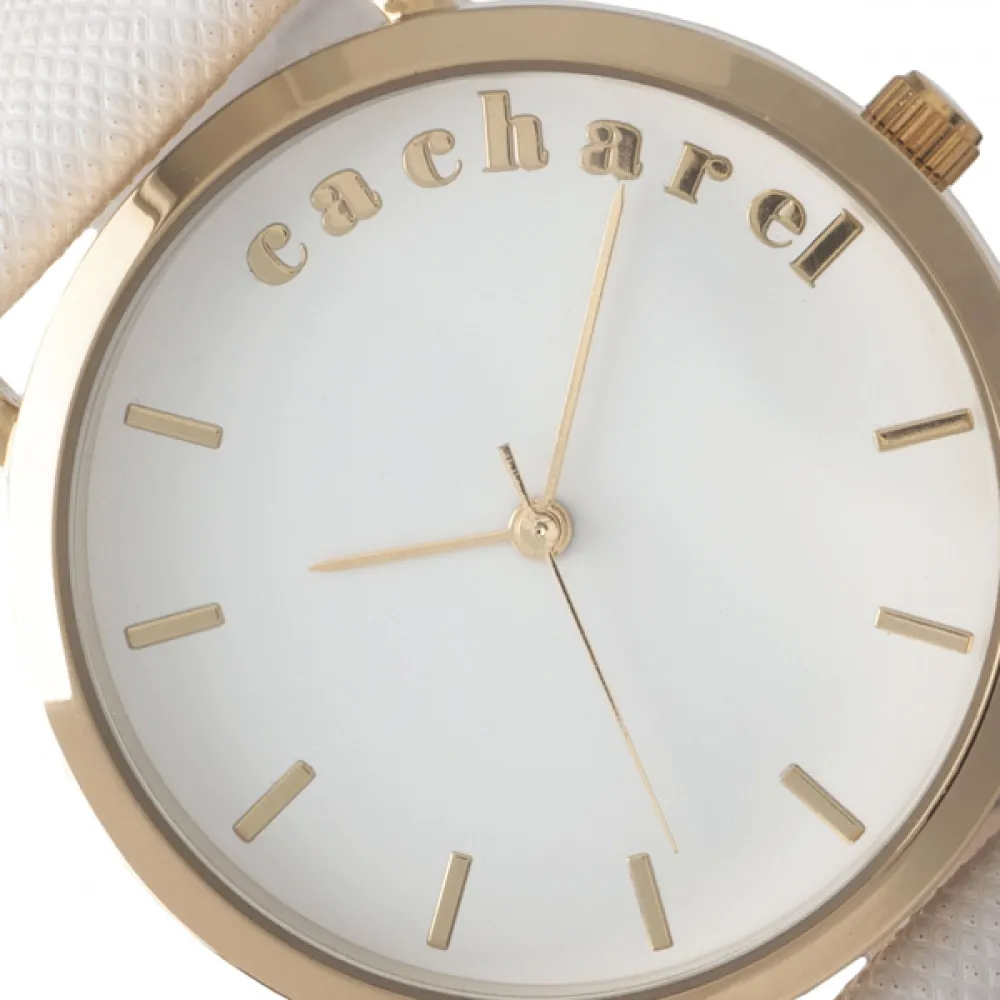 Kit cachecol, bolsa e relógio