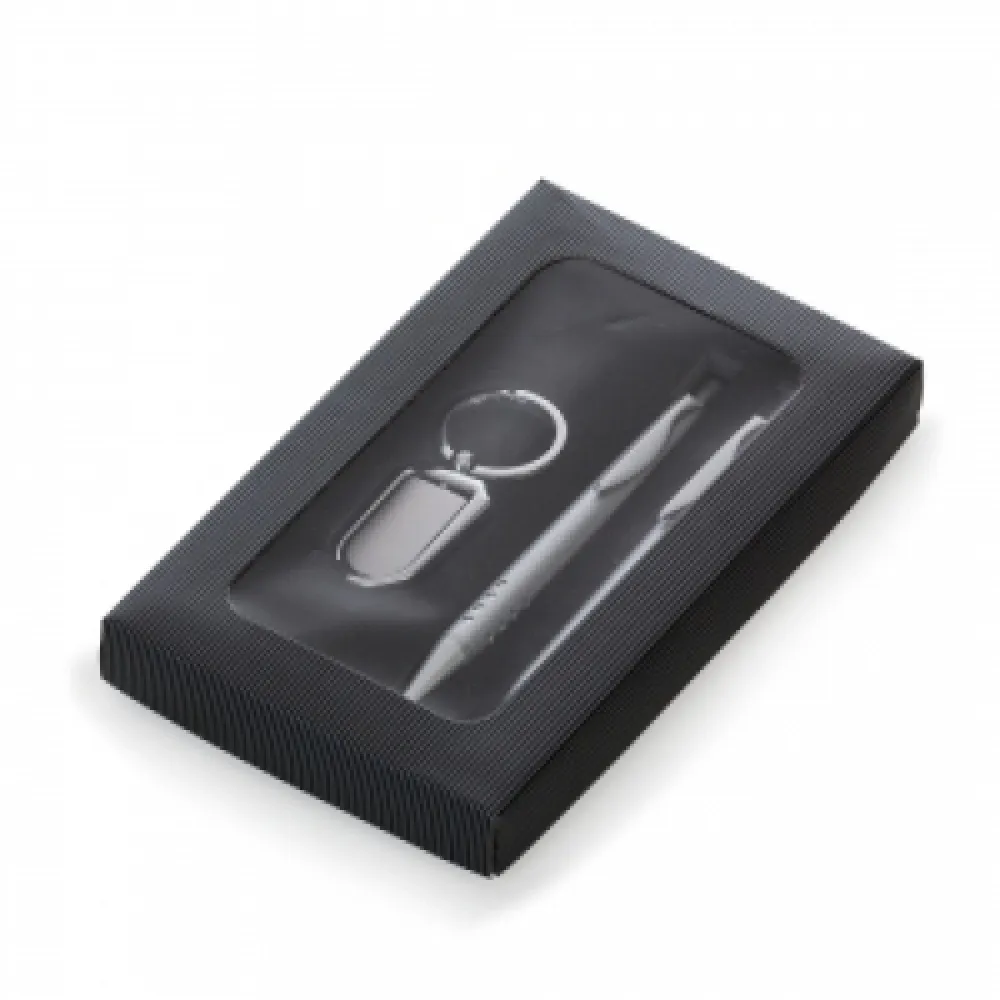 #Kit caneta Lapiseira metal e Chaveiro Giratório