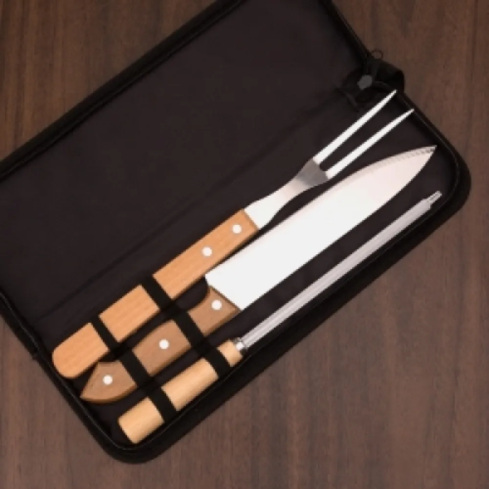 #Kit churrasco 3 peças