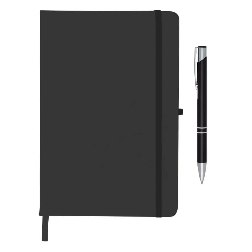 Kit Caderneta A5 com Caneta -FB-KITA5