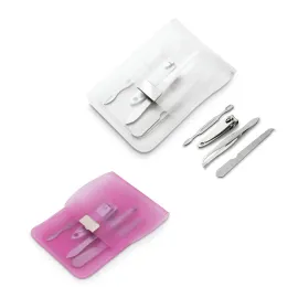 Imagem do produto LOPEZ. Kit de manicure de 4 peças para manicure em bolsa de PVC