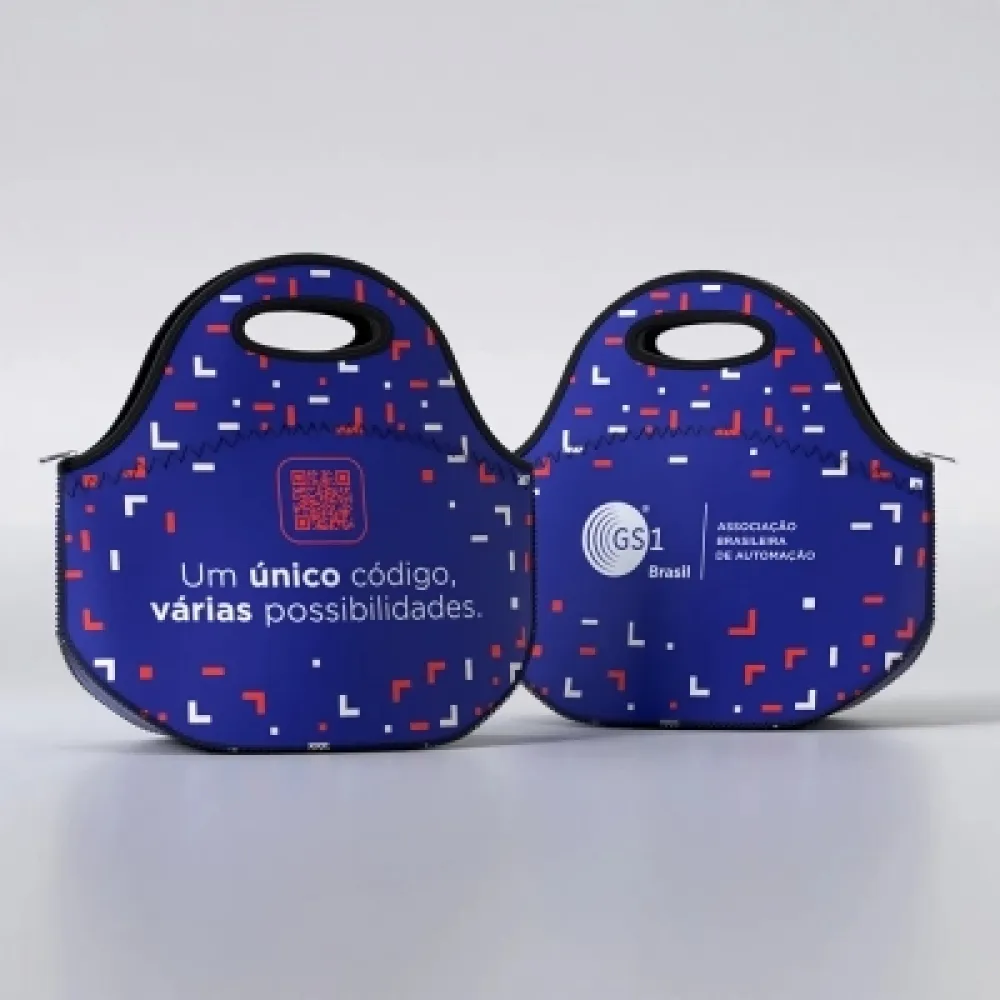 Lancheira Térmica Personalizada em Neoprene-LNCNEOP