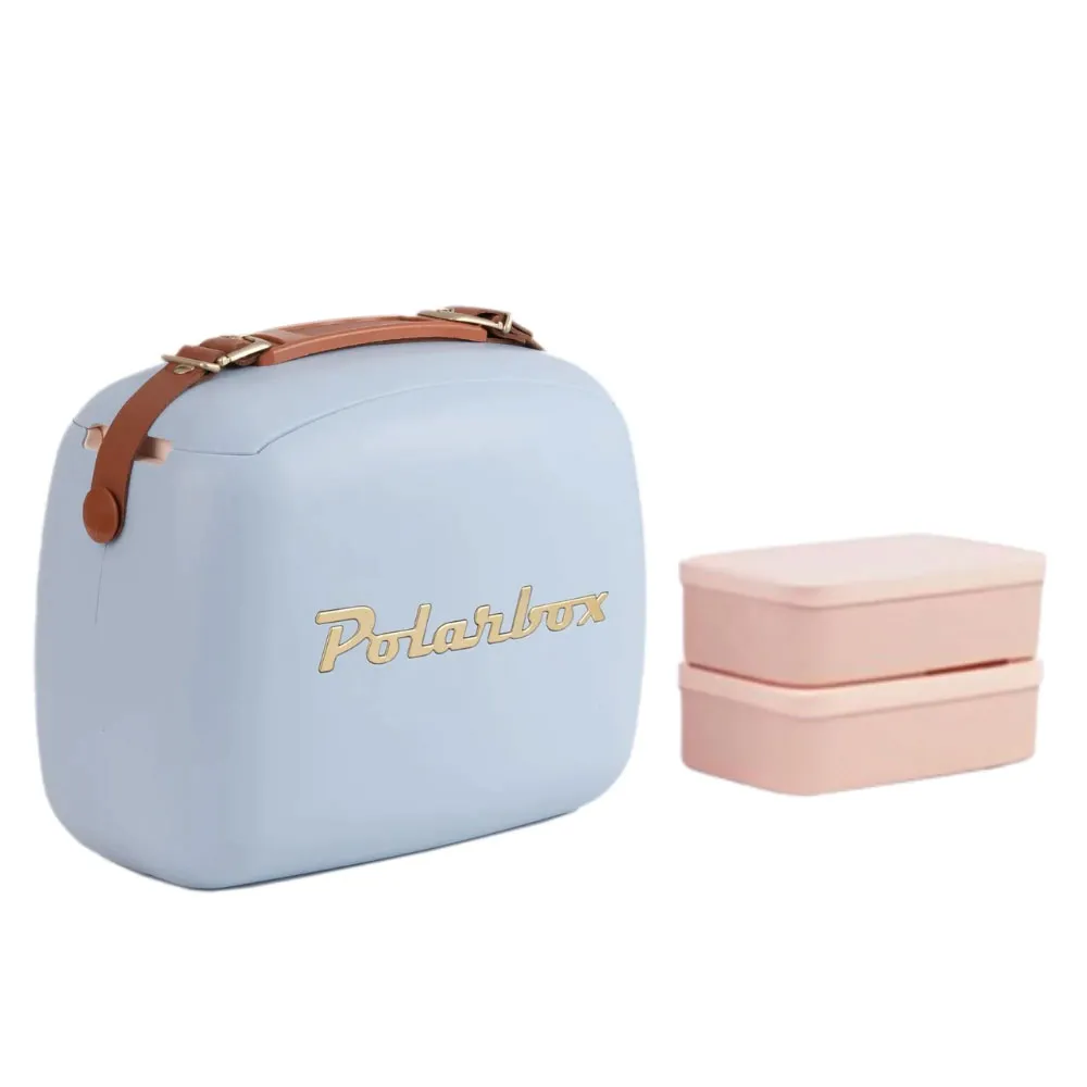 Lancheira em PP com alça de couro - 6L-LN610PB001