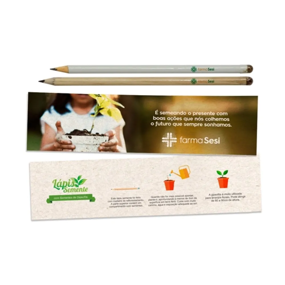 Lápis Semente com Envelope