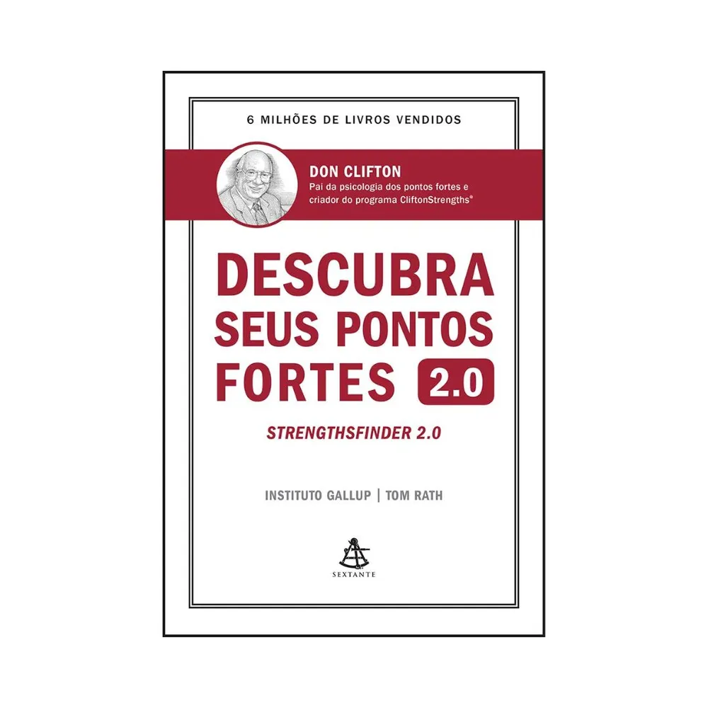 Livro Descubra seus pontos fortes 2.0-LVR03