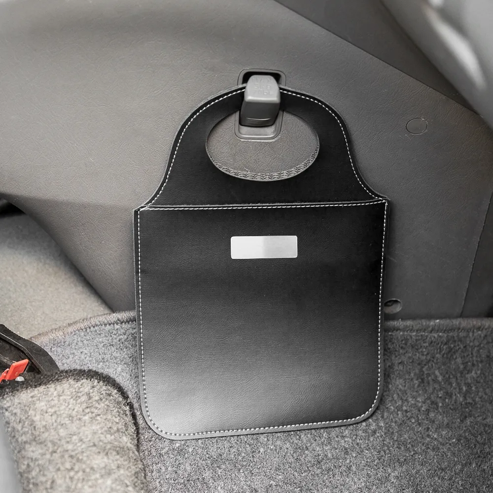 #Lixocar de Couro Sintético