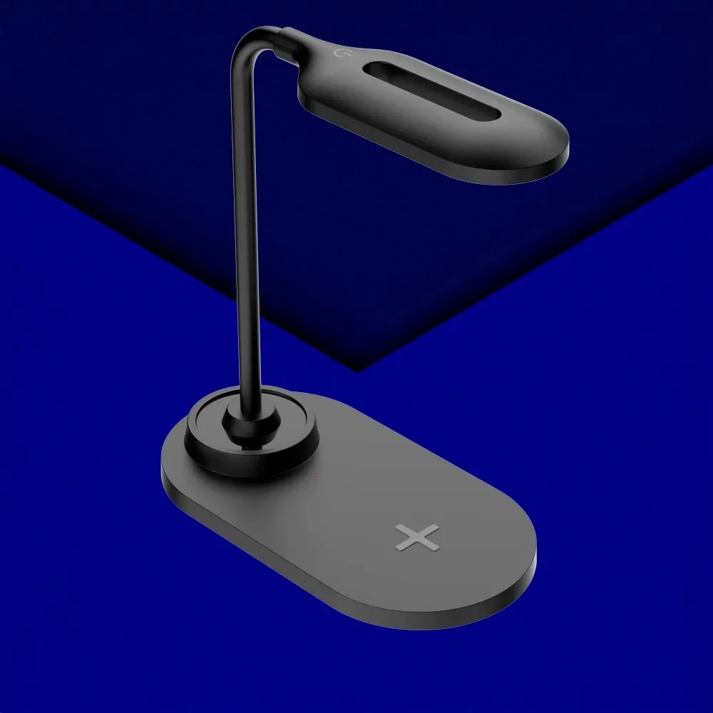 Luminária LED com Carregador Sem Fio