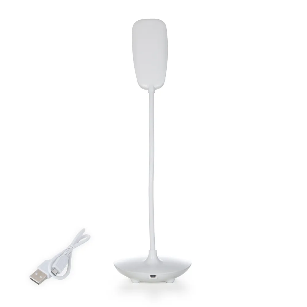 #Luminária Plástica de Mesa 18 Leds Flexível