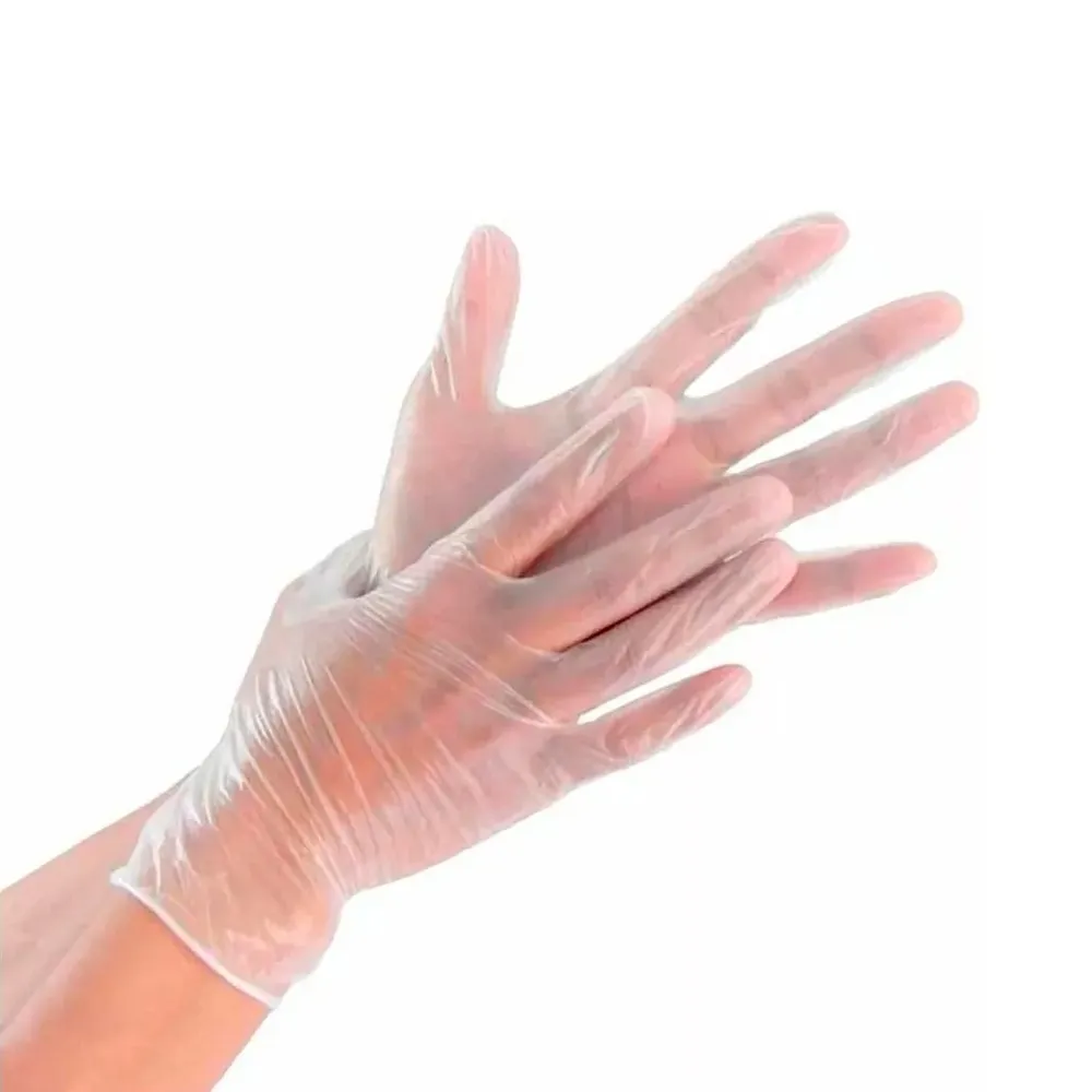 Luva de Vinil sem Pó 