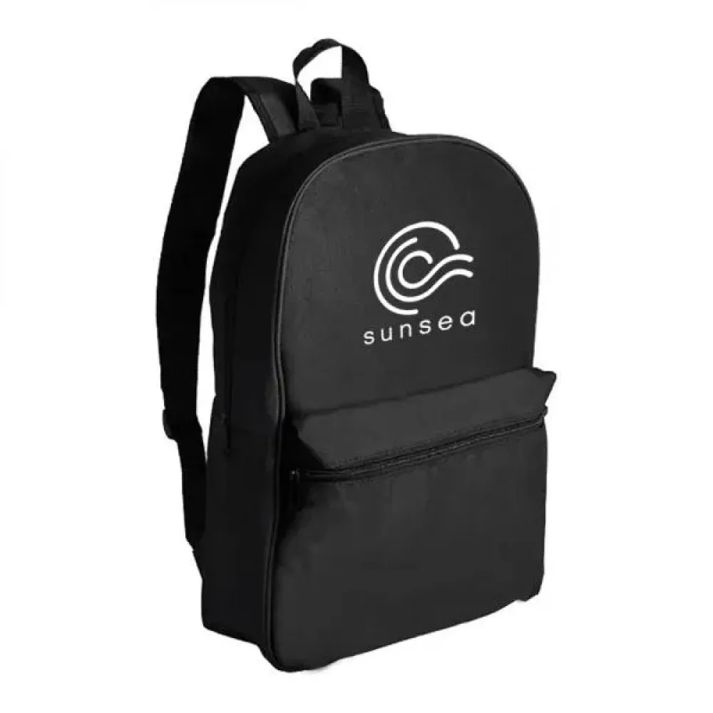 MOCHILA EM POLYESTER 600D - 12L - PRETA