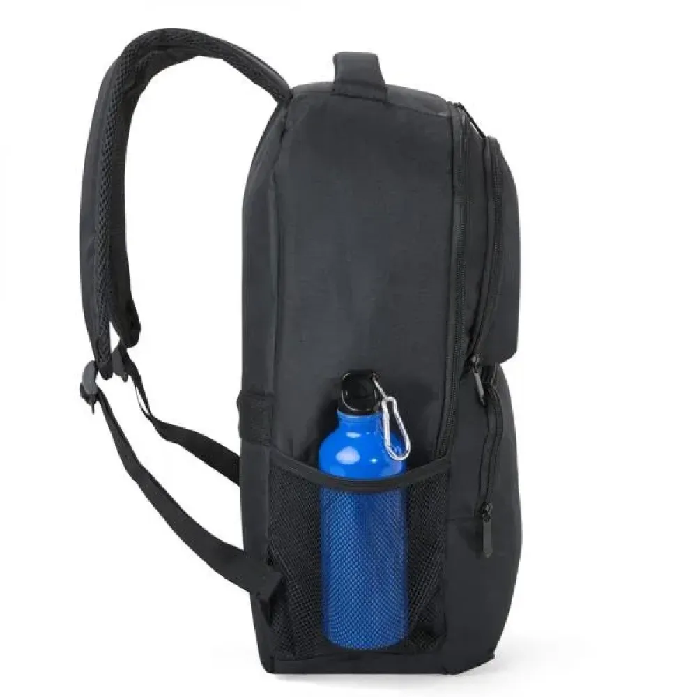 MOCHILA EM POLYESTER 600D - 28L - PRETA