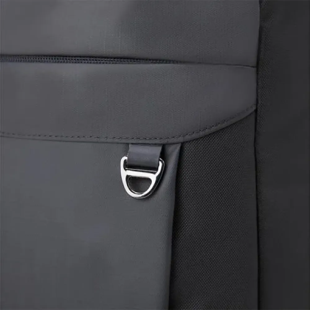 MOCHILA EM POLYESTER/PU - EXECUTIVE - 20L - PRETA