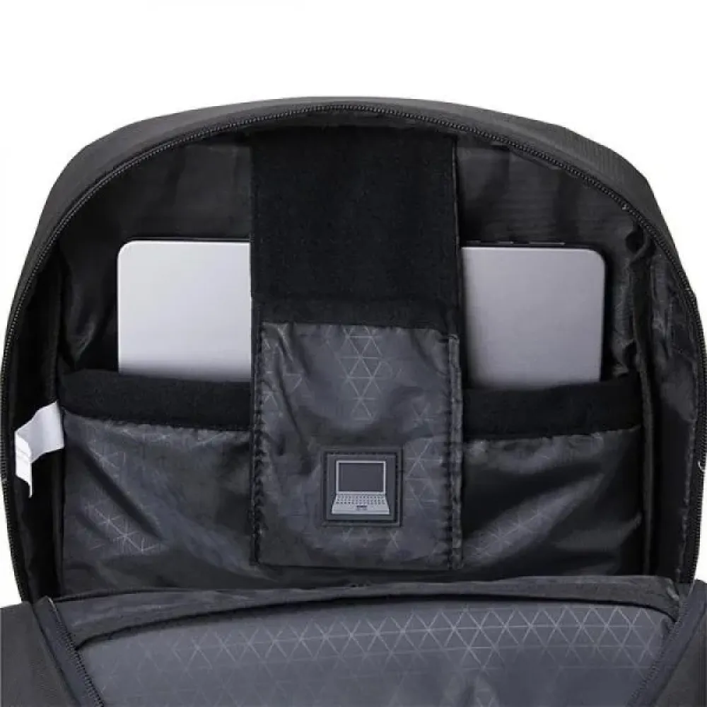 MOCHILA EM POLYESTER/PU - EXECUTIVE - 20L - PRETA